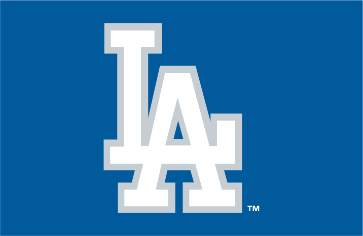Los Angeles Dodgers 1999-2002 Batting Practice Logo fabric transfer